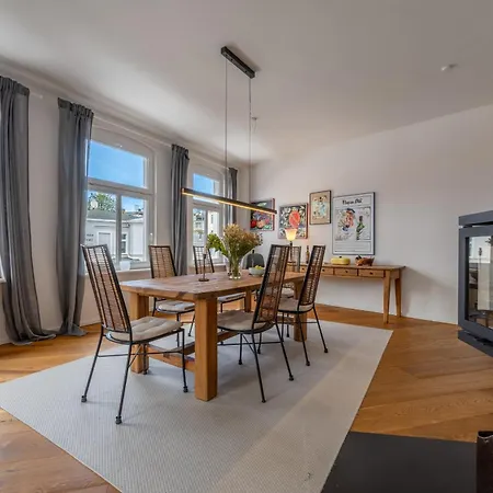 Loft Ahlbeck - Sauna, Kamin, 300m