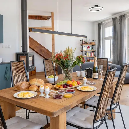 Loft Ahlbeck - Sauna, Kamin, 300m *