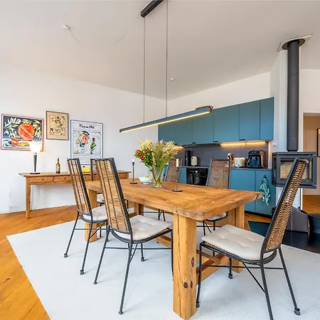 Apartment Loft Ahlbeck - Sauna, Kamin, 300m Ostseebad Heringsdorf