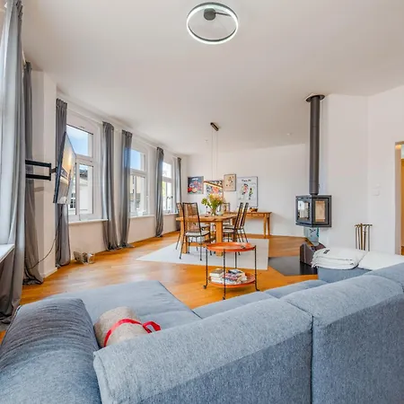 Loft Ahlbeck - Sauna, Kamin, 300m Apartment Ostseebad Heringsdorf